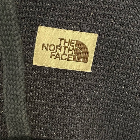 The North Face Men’s Navy Hoodie Size Large Preowned - Picture 3 of 5